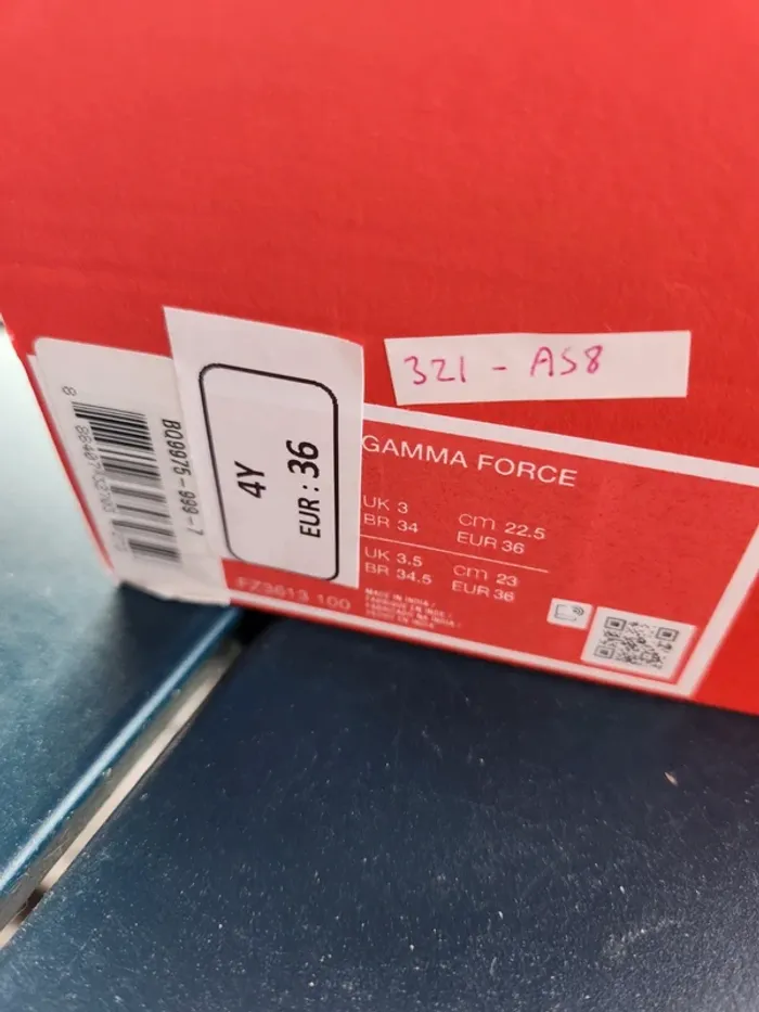 Nike gamma force Blanc rose Taille 36 femme neuves - photo numéro 9