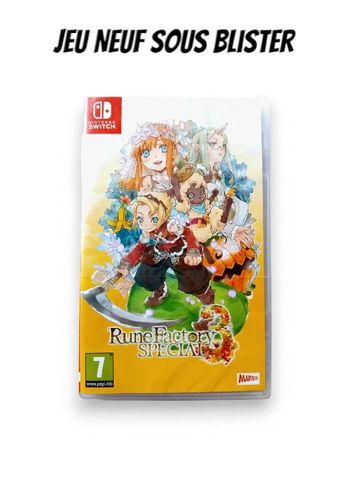 Jeu Rune Factory 3 Special Nintendo Switch