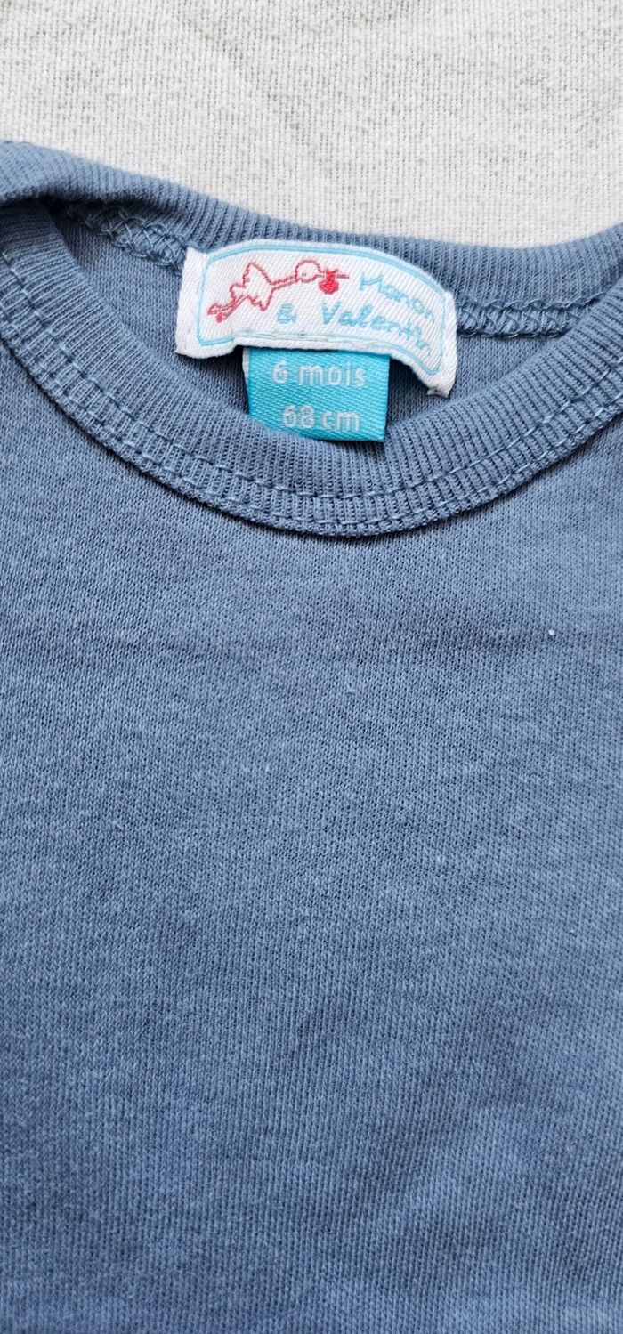 Lot de 3 bodies bébé à manches longues – Neufs – Thème hiver / pingouins - photo numéro 8