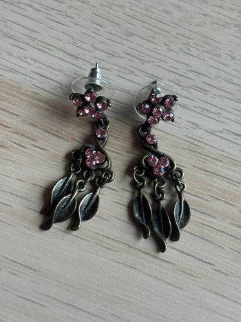 Boucles d’oreilles fleurs