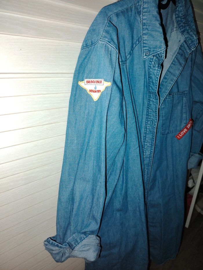 Chemise en jean zara - photo numéro 2