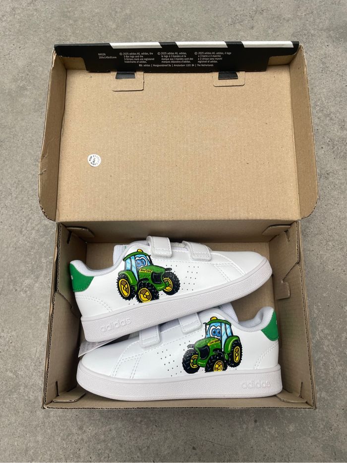 Basket adidas tracteur john deer - photo numéro 4