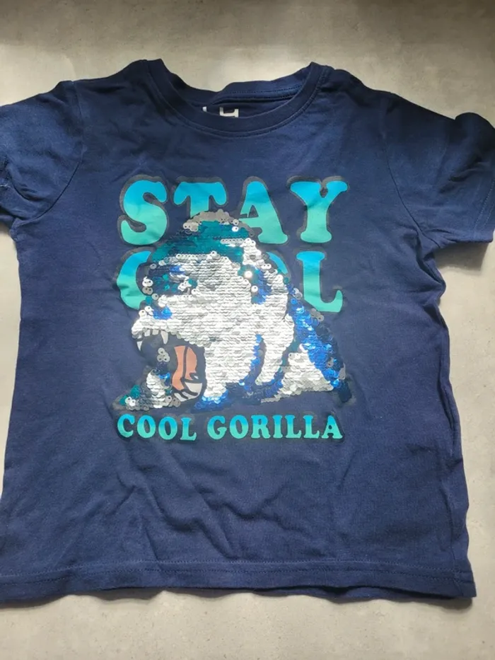 Tee shirt manches courtes 4 ans