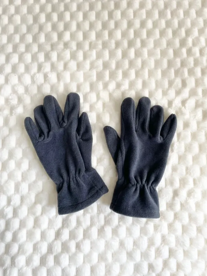 Gants gris