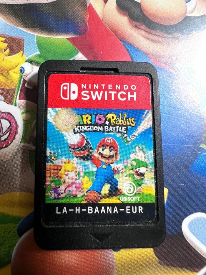 Jeu Nintendo Switch - Mario + Lapins Crétins: Kingdom Battle avec boite - photo numéro 3