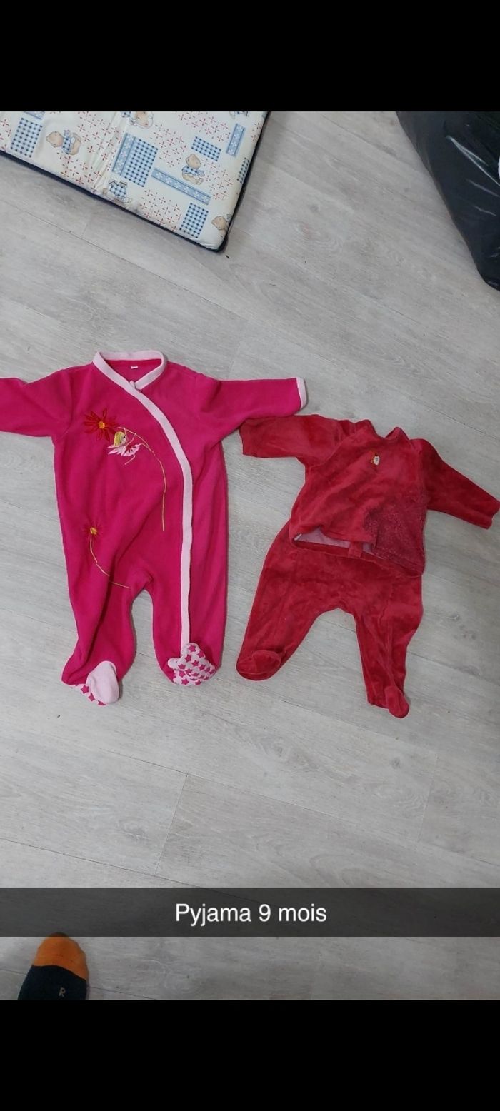Lot Pyjama 9mois