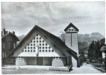 Carte postale ancienne  Le Fayet (Haute-Savoie) Notre-Dame des Alpes