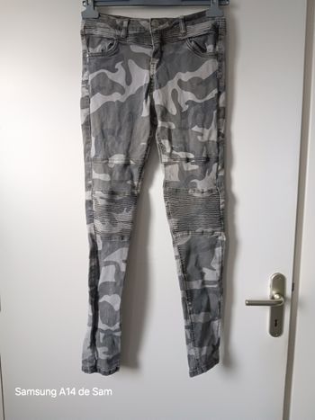 Jean militaire femme megusto denim 38