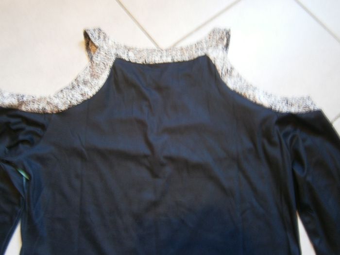 Top ML noir/vert SHEILAY Taille L/40 - photo numéro 9