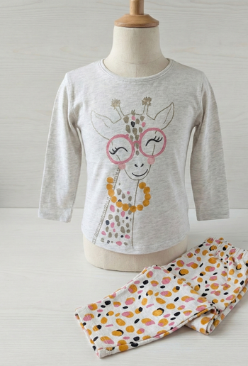 Pyjama Fille DPAM - 3 ans (98 cm) - Girafe à Lunettes 🦒