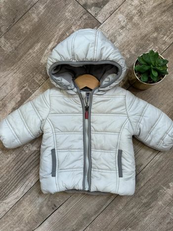 🦋Doudoune Vertbaudet 9mois gris