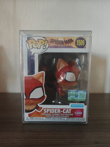 Funko pop spider cat flocked 1509, exclu 1500 pieces