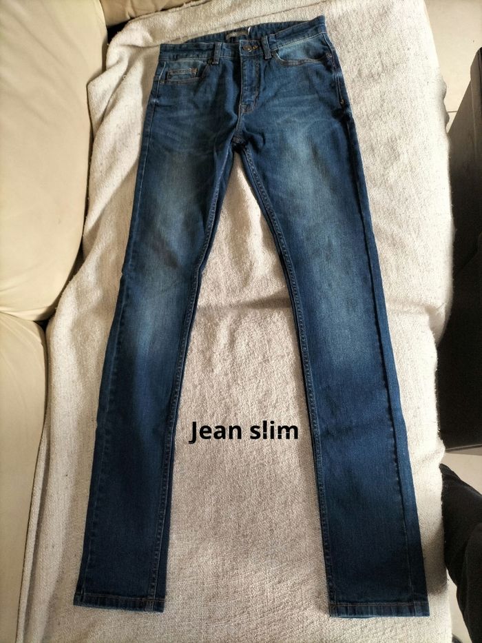 Lot de 2 jeans homme taille 38 - photo numéro 3