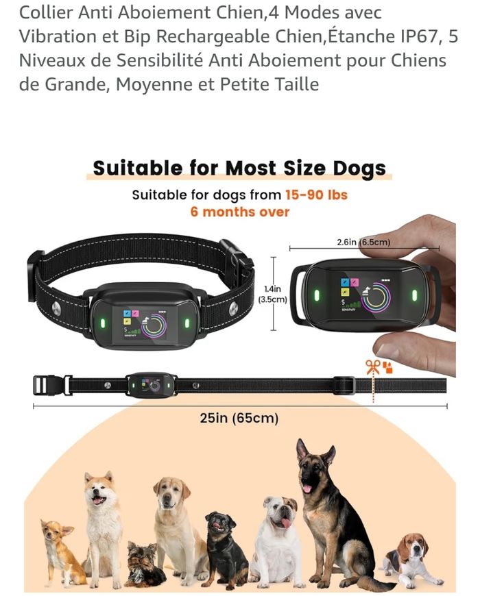 Collier Anti Aboiement