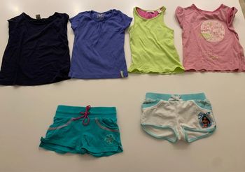 Lot été 6 pièces 5ans