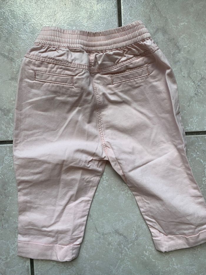 Pantalon toile 6 mois - photo numéro 2