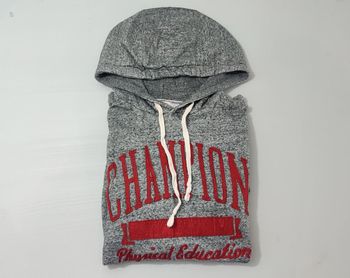 Vêtement Homme Sweatshirts Sweats pull à capuche gris Champion Authentic taille L #Retrostreet