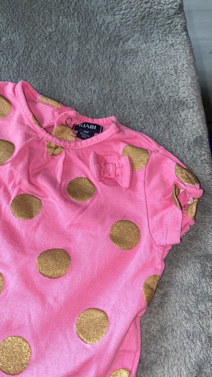 Tee shirt manches courtes Kiabi - photo numéro 2