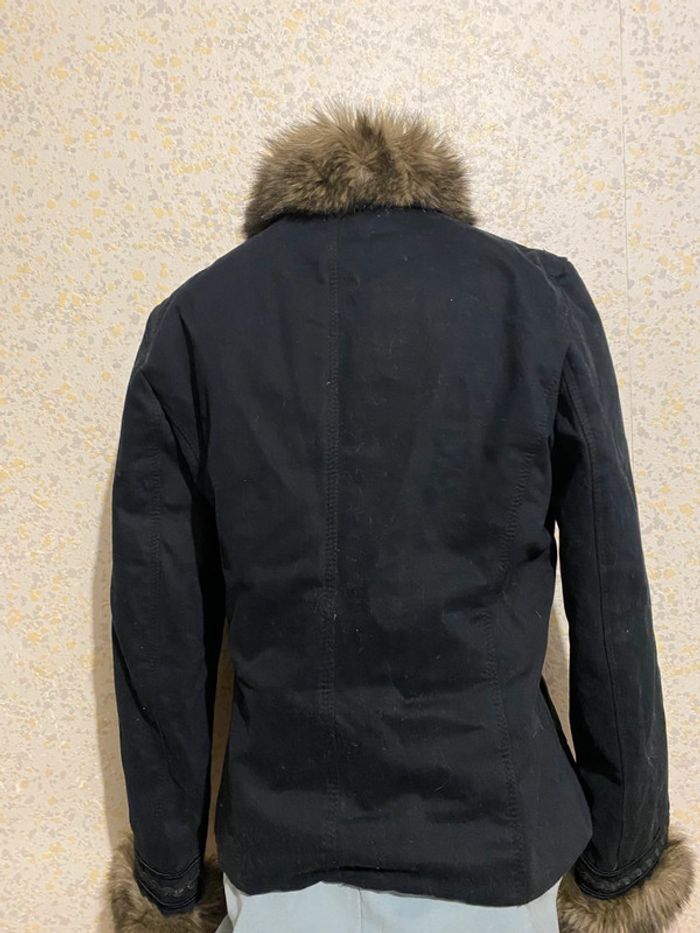 Manteau vintage fourrure synthétique 40 - photo numéro 3