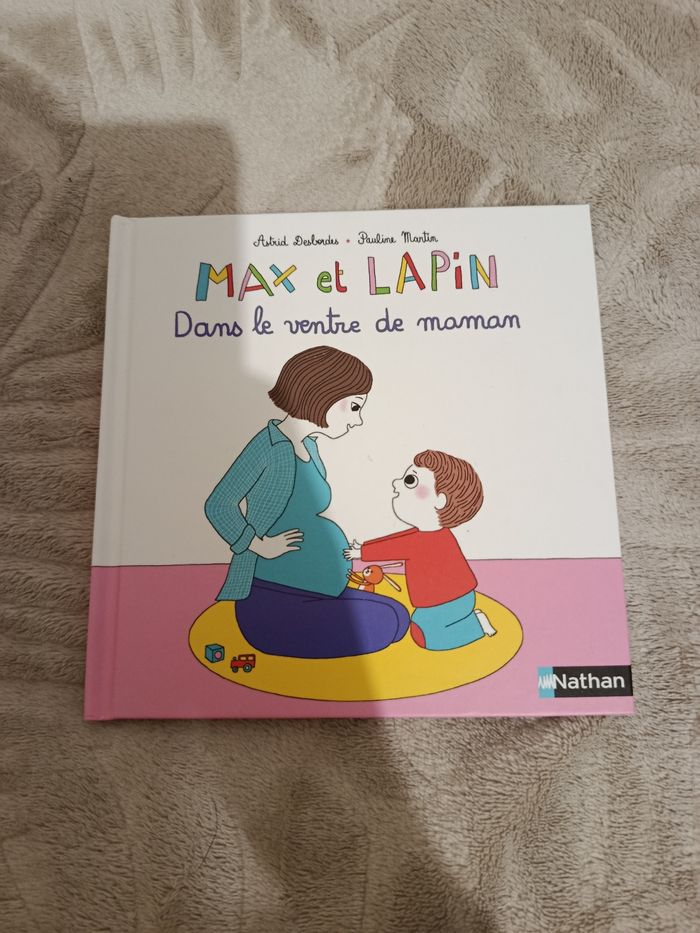 Livre : Max et Lapin, dans le ventre de maman