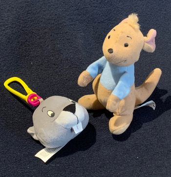 Lot de 2 peluches collection Disney Tigger