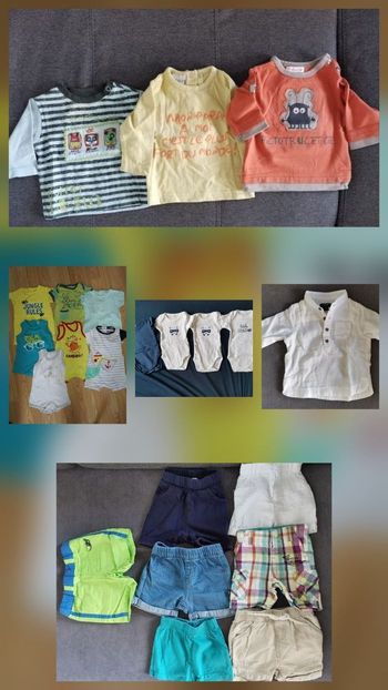 Lot vêtements garçon 3 mois 