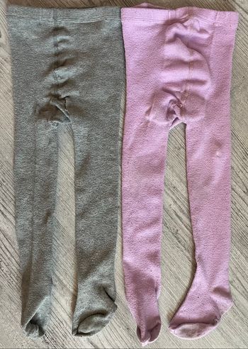 Lot 2 collants 4/5 ans