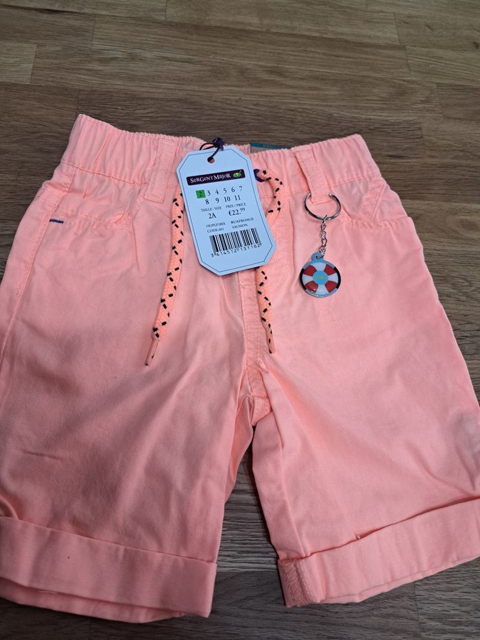 Lot de 2 shorts bermuda garçon 2 ans - photo numéro 3