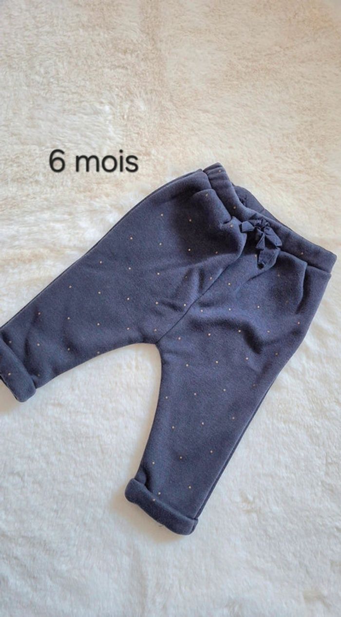 Pantalon tregging fille taille 6 mois