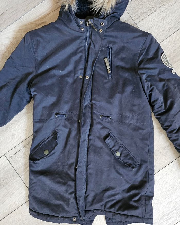 Parka doublée mi longue vertbaudet 12 ans - photo numéro 2