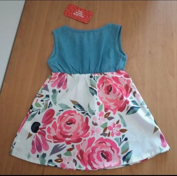 Robe sans manches Neuve avec étiquette 6-9 mois fille - photo numéro 4