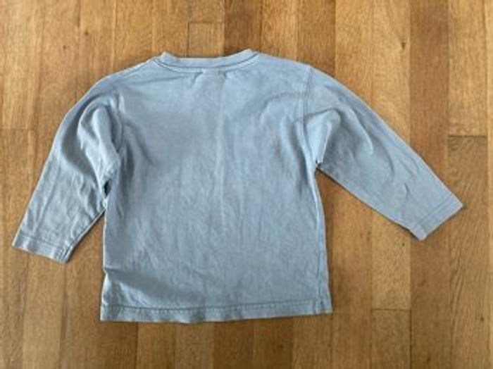 T-shirt Ml bleu - photo numéro 2