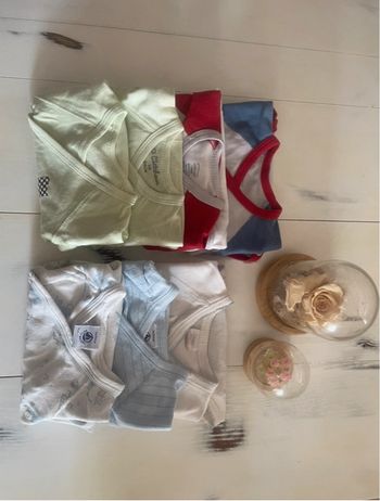 Lot Bodies 1 mois garçon