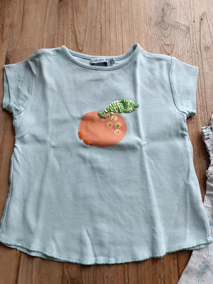 Lot de 2 hauts fille 4 ans - photo numéro 3