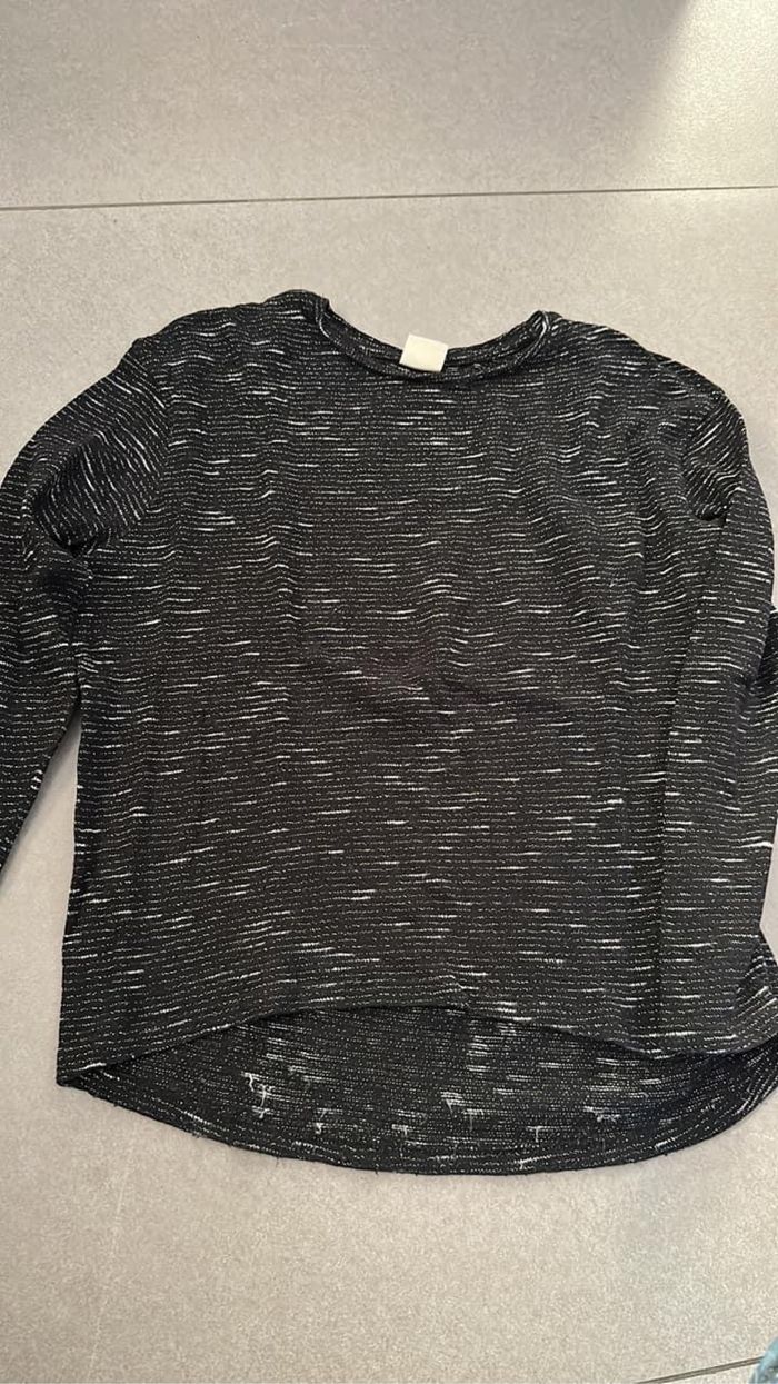 T-shirt longues manches Zara 164