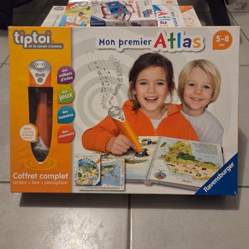 Coffret complet tiptoi interactif atlas