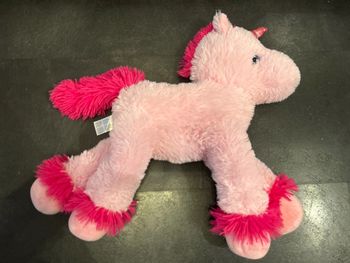 Peluche Licorne rose