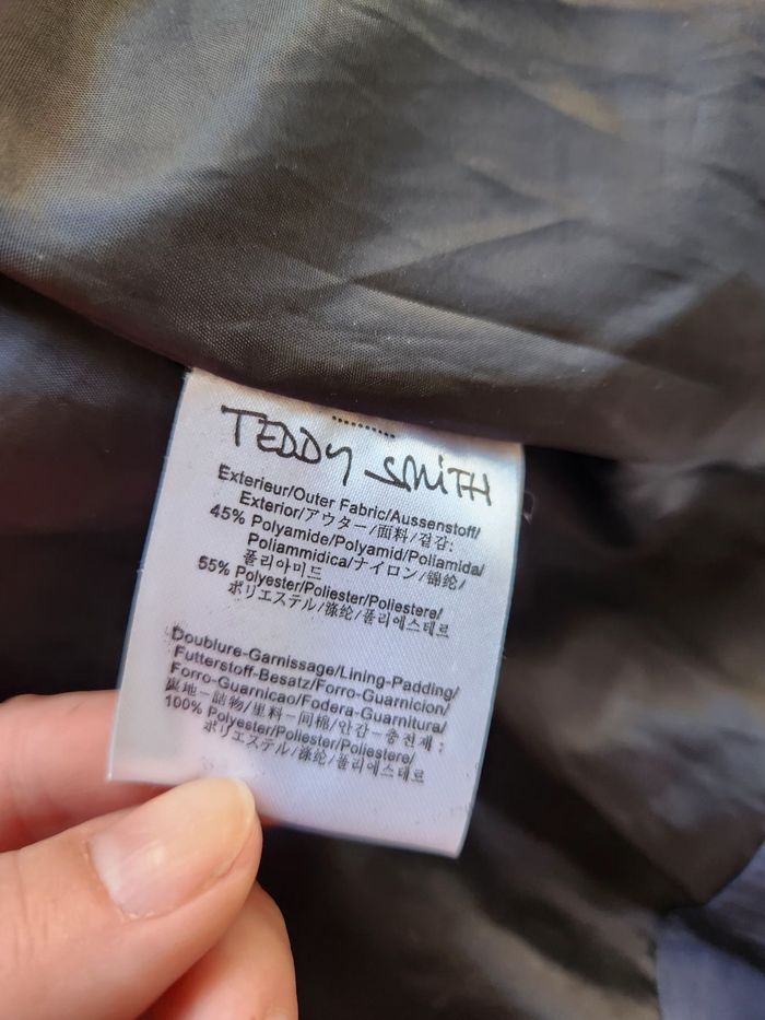 Doudoune longue fille TEDDY SMITH – 12 ans – Bleu marine ❄️✨ - photo numéro 10