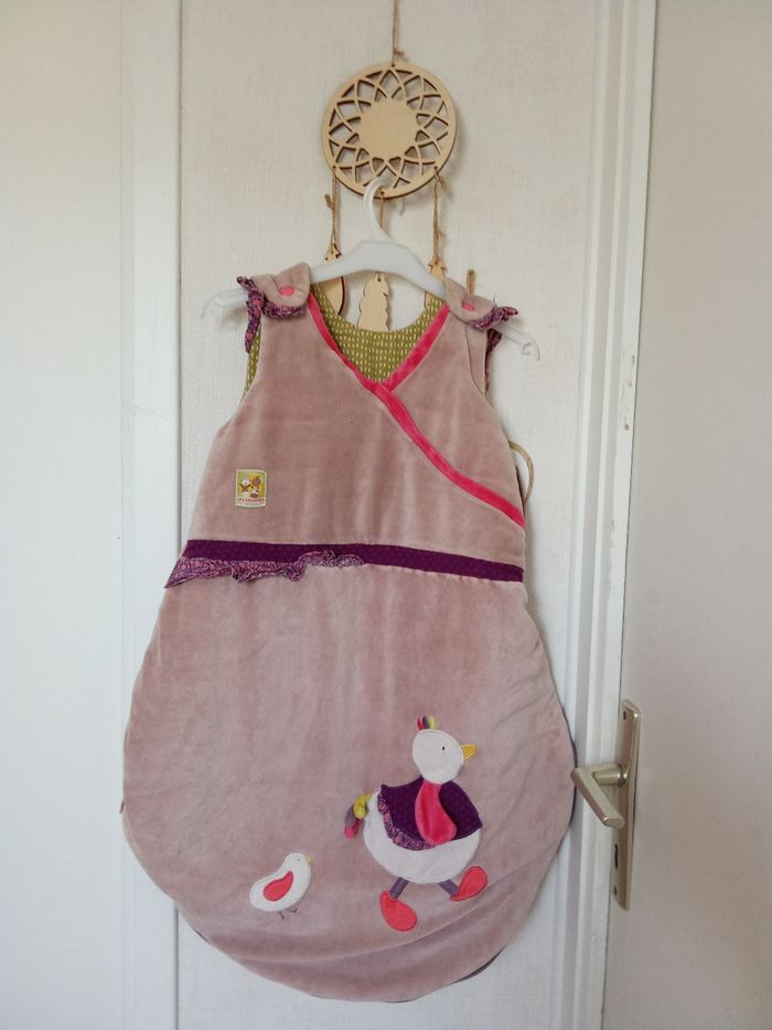 Turbulette gigoteuse bébé fille moulin roty rose perle Tog 3 , 0- 6mois