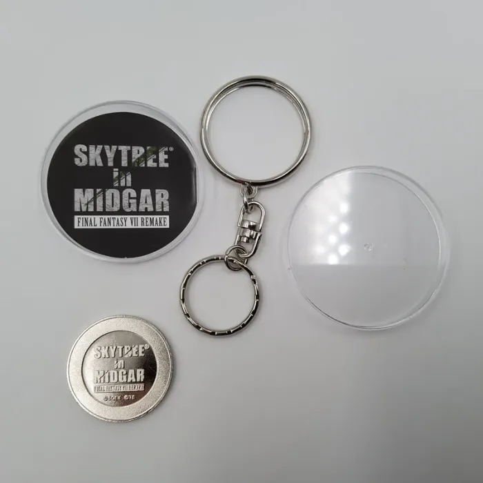 Final Fantasy VII Remake Metal Keychain – Cloud & Sephiroth - photo numéro 2