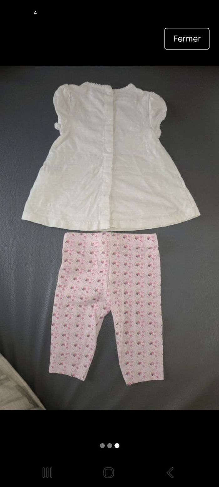 Ensemble fille 3 mois - photo numéro 3