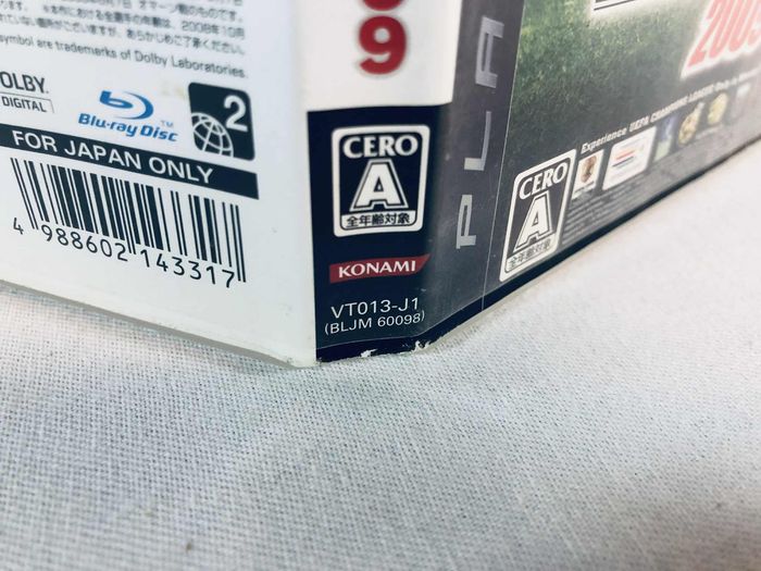 World Soccer Winning Eleven 2009 PS3 JAP Jeu Etat correct - photo numéro 4