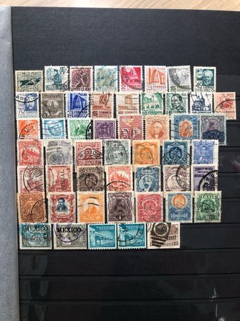 Timbres Mexique bon état