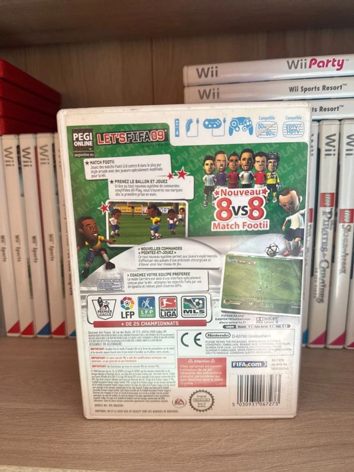 FIFA 09 all play jeu Wii football - photo numéro 3