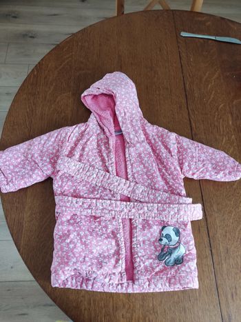 Peignoir bébé fille