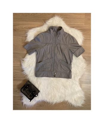 Veste manches courtes grise Pimkie – Taille S/36