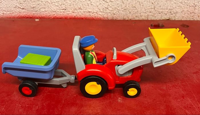 Tracteur playmobil 123 - photo numéro 4