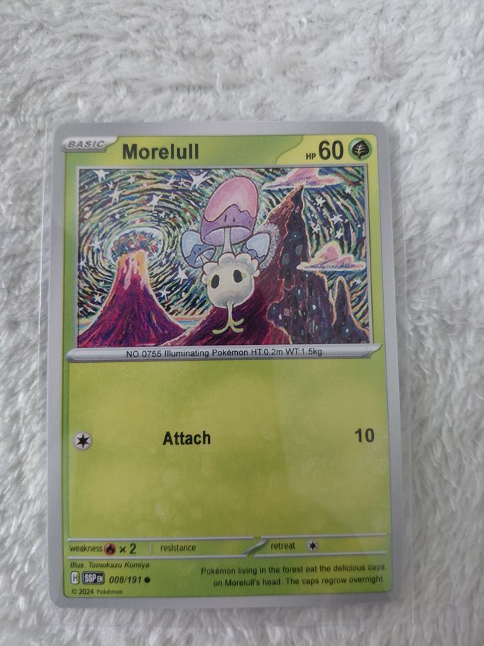 Carte Pokémon Morelull