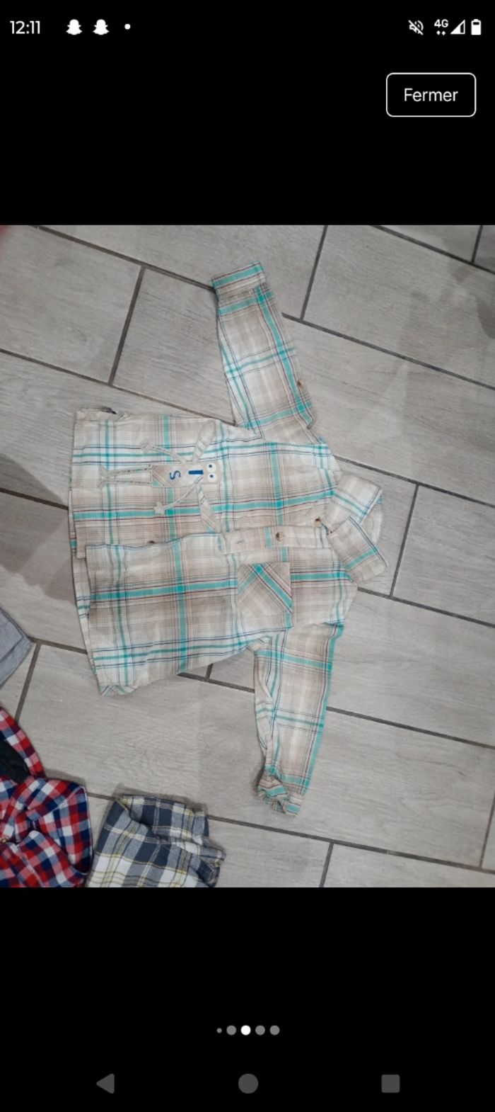 Lot chemise 18 mois - photo numéro 4