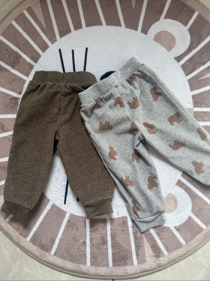 Pantalon matière hiver garçon bébé